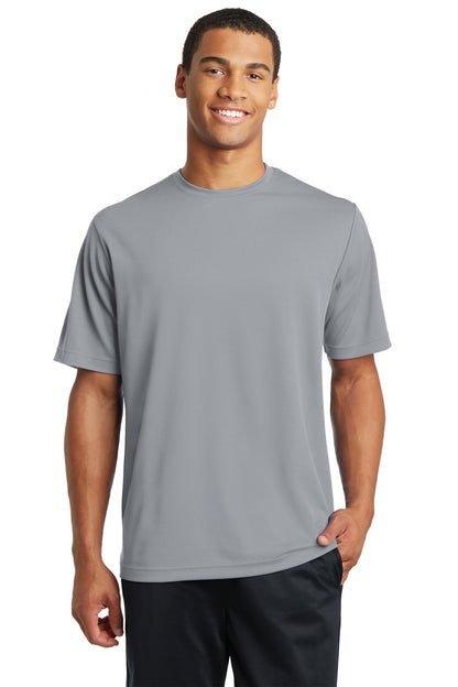 Unisex PosiCharge RacerMesh Tee - Silver