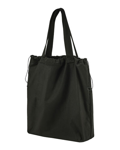 Drawstring Tote - Black
