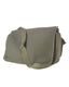 Authentic Pigment 1908 - Pigment-Dyed Raw-Edge Messenger Bag - Khaki Green