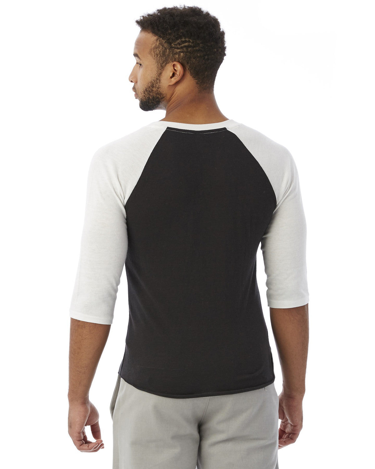 Unisex Baseball Eco-Jersey��� T-Shirt - Eco True Black / Eco Ivory