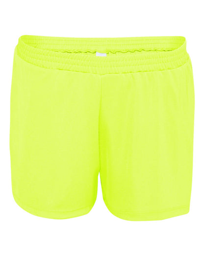 Women's Race Shorts - Sport Safety Yellow
