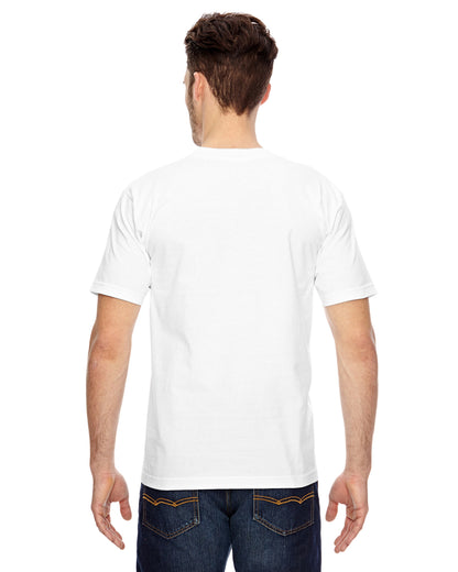Unisex 100% Cotton Pocket T-Shirt - White