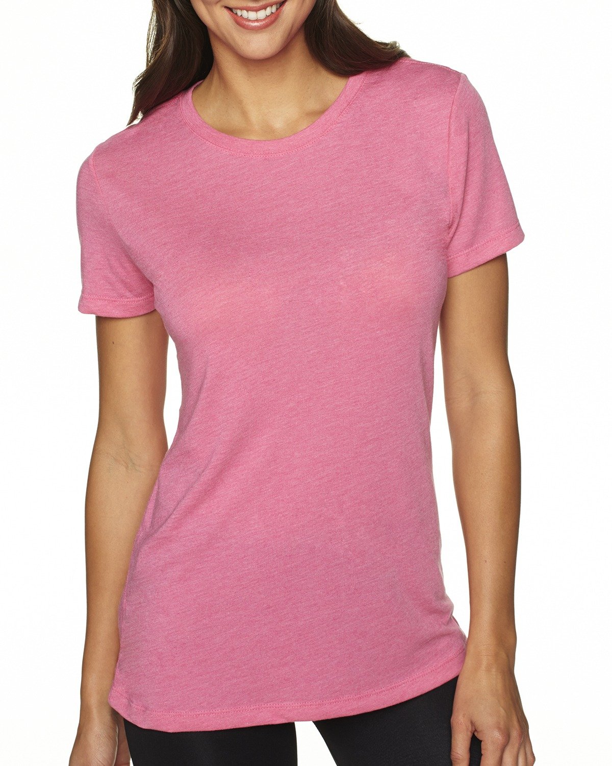 Women's Triblend Crew - Vintage Pink