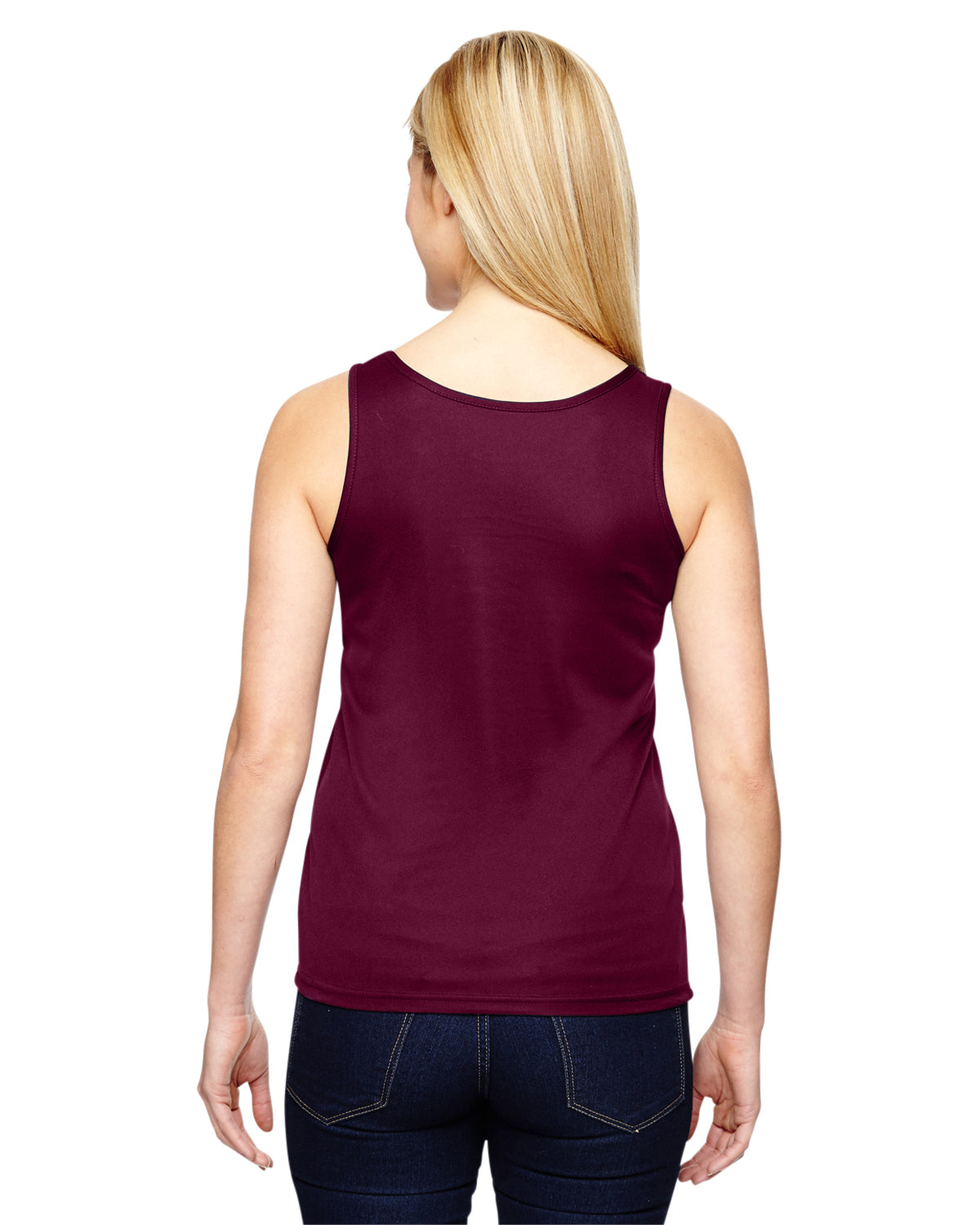 Women's Training Tank - Maroon