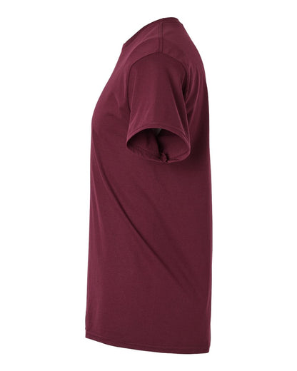Light Cotton T-Shirt - Maroon