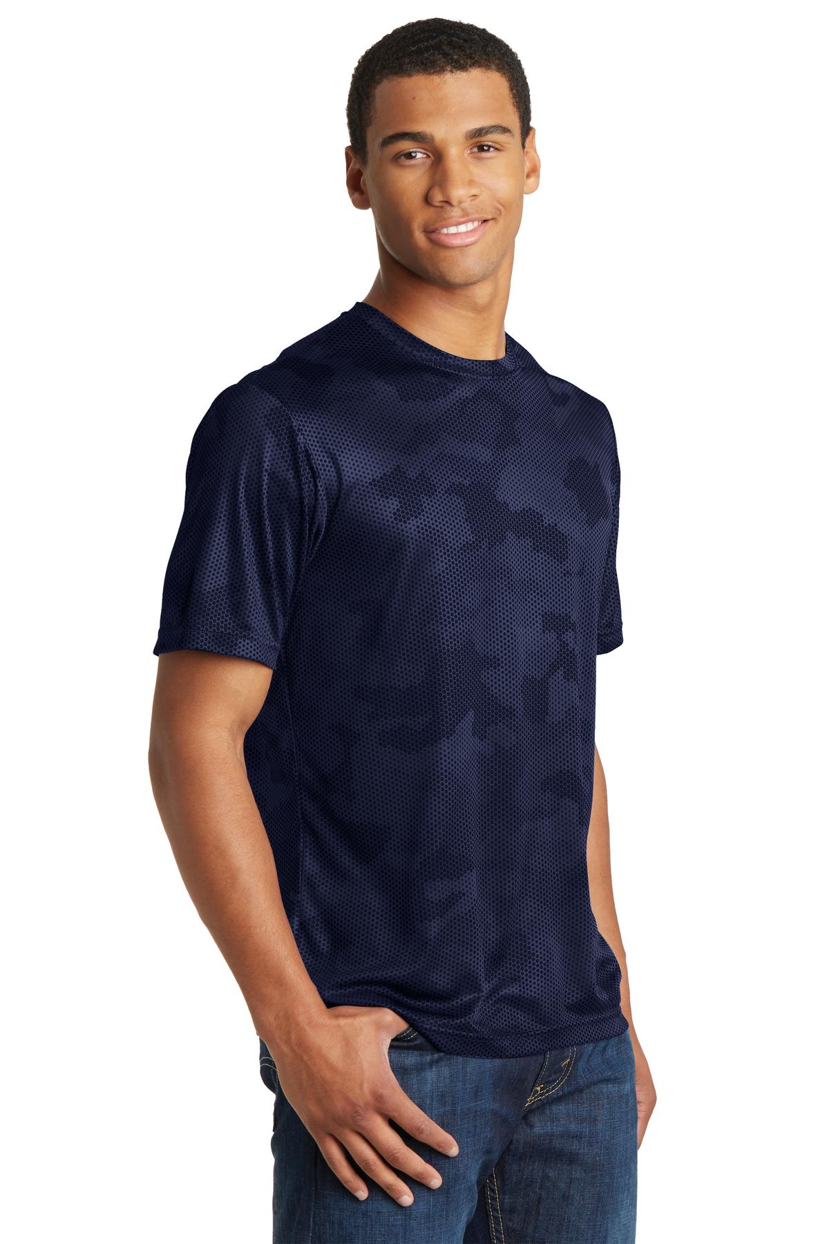 Unisex CamoHex Tee - True Navy