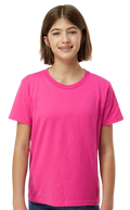 Youth Fine Jersey T-Shirt - Fuchsia