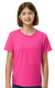 Tultex 0235TC - Youth Fine Jersey T-Shirt - Fuchsia