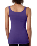 Women's Spandex Jersey Tank - Purple Rush