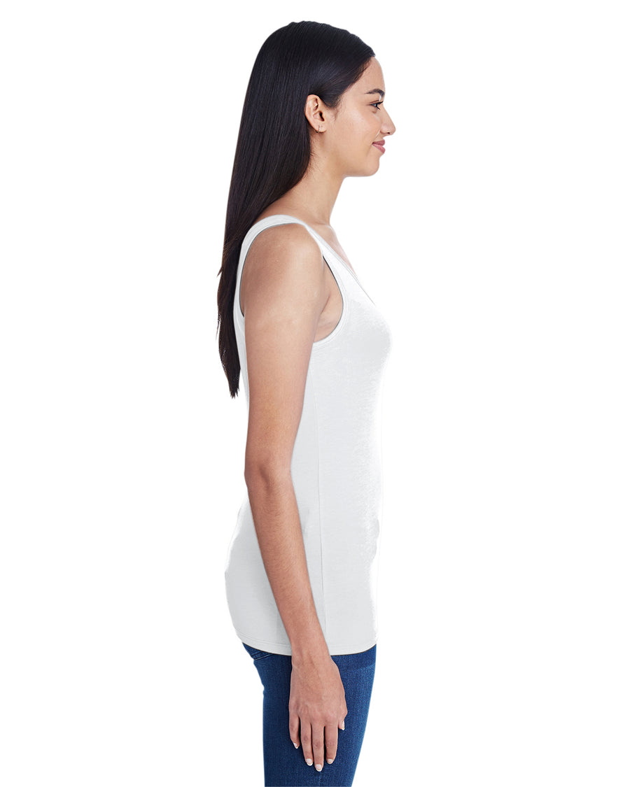 Women's Stretch Tank - White