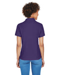Women's Pima Piqué Short-Sleeve Y-Collar Polo - Deep Purple