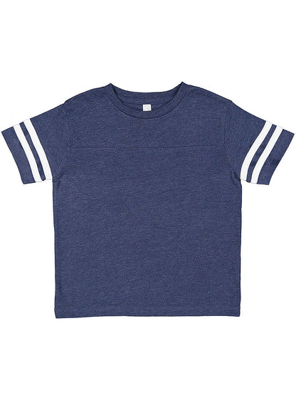 Toddler Football T-Shirt - VN True Navy/Blended White