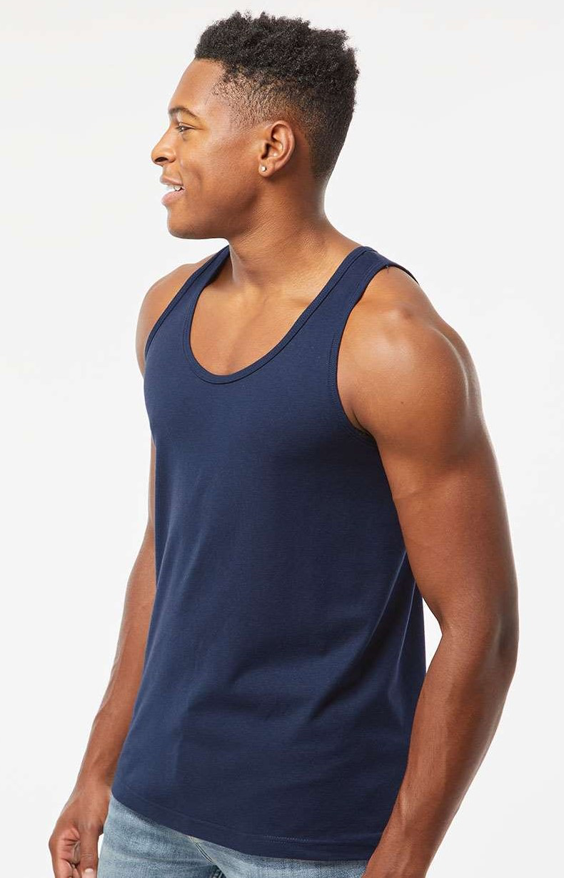 Unisex Fine Jersey Tank - Navy