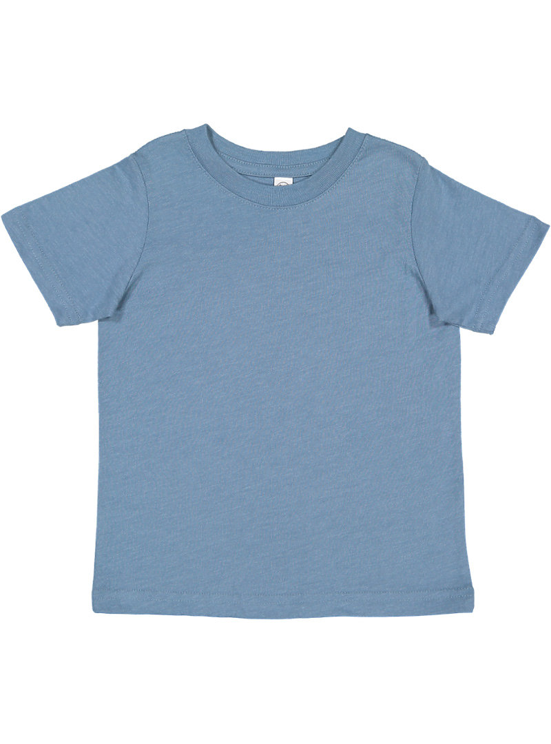Toddler Fine Jersey T-Shirt - Vintage Indigo