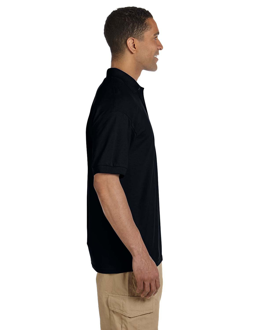 Unisex Ultra Cotton®  Piqué Polo - Black