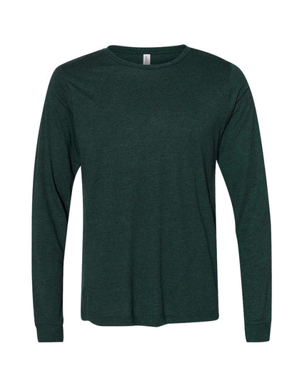 Unisex Jersey Long-Sleeve T-Shirt - Emerald Triblend