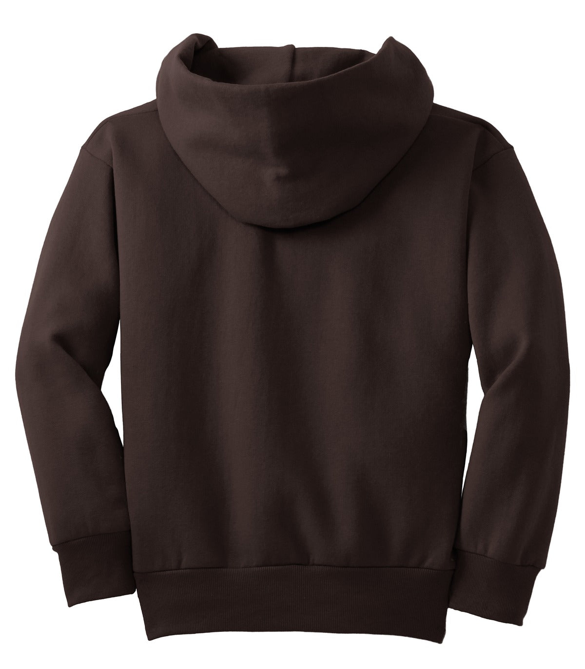 Youth Core Fleece Pullover Hoodie - Dark Chocolate Brown