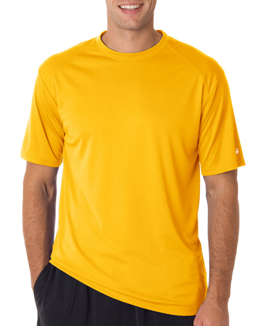 B-Core Sport Shoulders T-Shirt - Gold