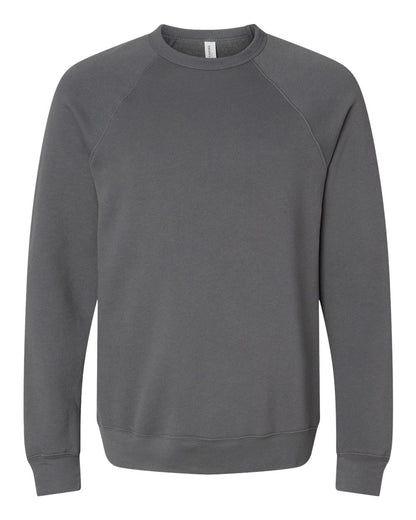 Unisex Sponge Fleece Raglan Sweatshirt - Asphalt