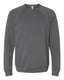 Bella + Canvas 3901 - Unisex Sponge Fleece Raglan Sweatshirt - Asphalt