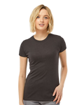Women's Poly-Rich Slim Fit Tee - Black