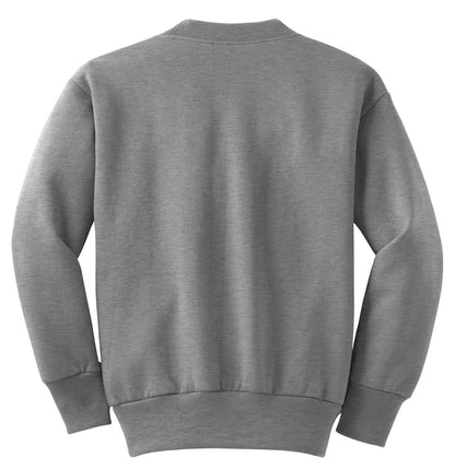 Youth Core Fleece Crewneck Sweatshirt - Athletic Heather