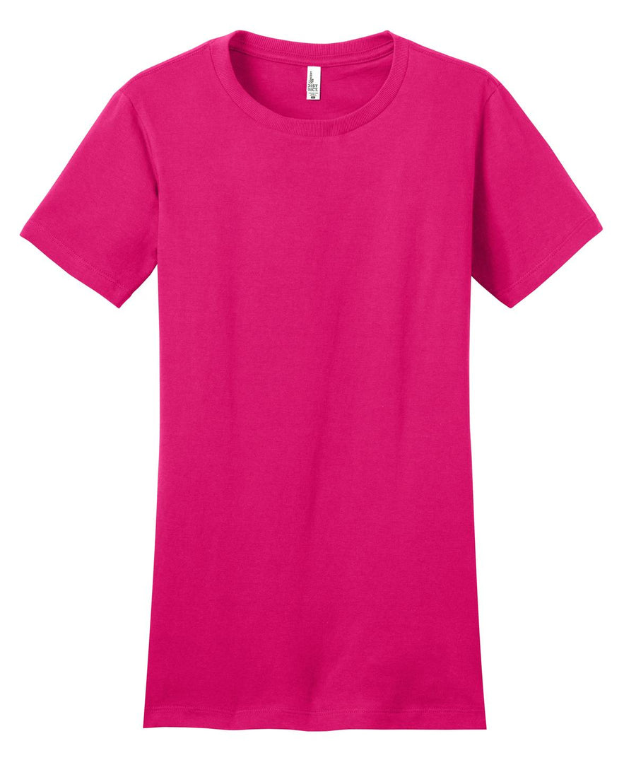 Women's Fitted The Concert Tee - Dark Fuchsia