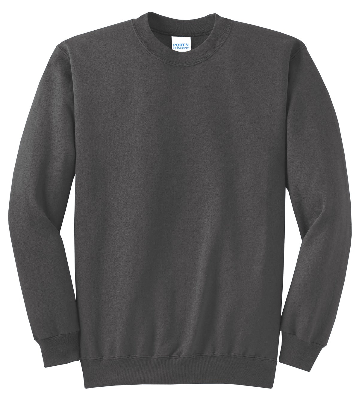 Unisex Core Fleece Crewneck Sweatshirt - Charcoal