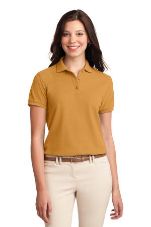 Women's Silk Touch Polo - Gold