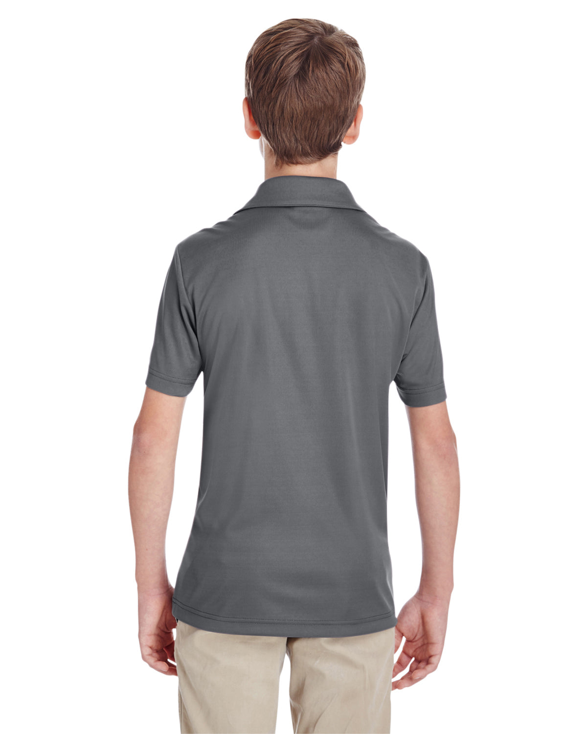 Youth Zone Performance Polo - Sport Graphite