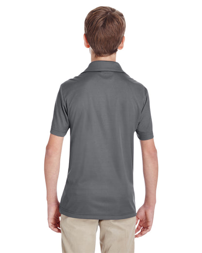 Youth Zone Performance Polo - Sport Graphite