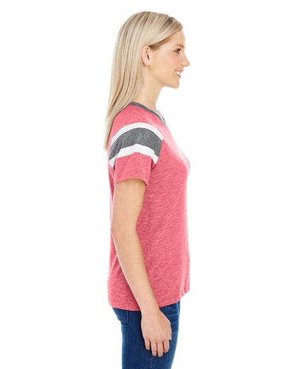 Women's Fanatic Short-Sleeve T-Shirt - Red / Slate / White