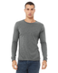 Bella + Canvas 3501CVC - Unisex Jersey Long-Sleeve T-Shirt - Heather Deep