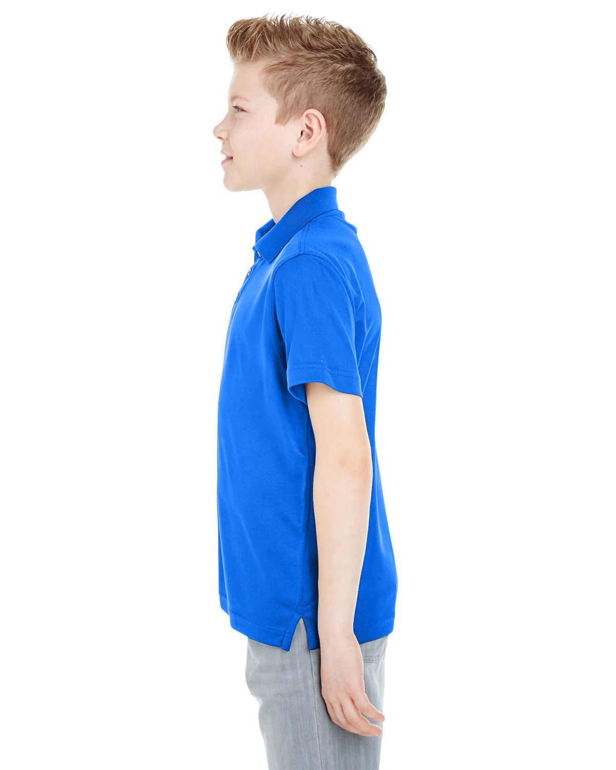 Youth Cool & Dry Mesh Piqué Polo - Royal