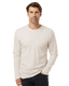 LAT 6918 - Forward Shoulder Long Sleeve Fine Jersey Tee - Natural Heather / Titanium