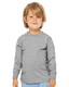 Bella + Canvas 3501T - Toddler Jersey Long Sleeve T-Shirt - Heather Athletic
