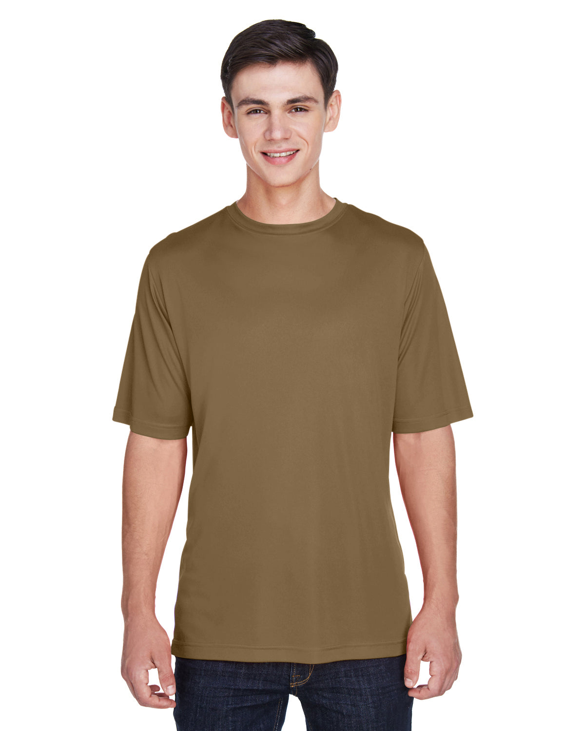 Men's Zone Performance T-Shirt - Coyote Brown