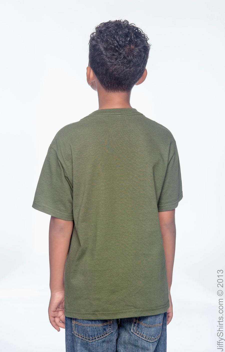Youth HD Cotton™ T-Shirt - Military Green