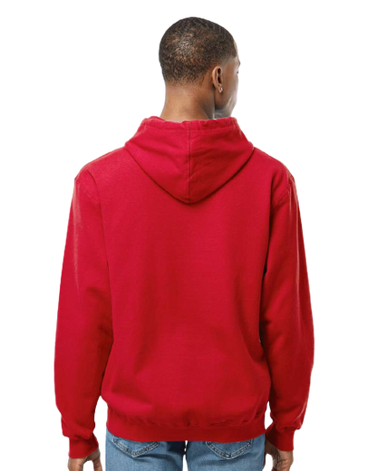 Unisex Fleece Pullover Hoodie - Red