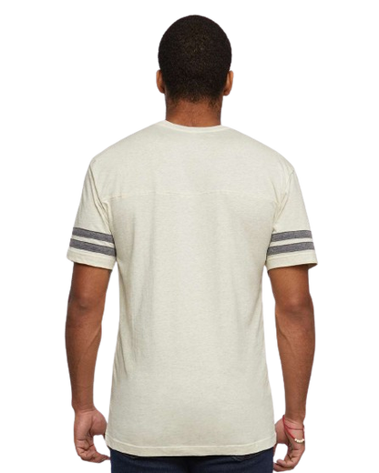 Men's Football T-Shirt - Natural Heather / Granite Heather
