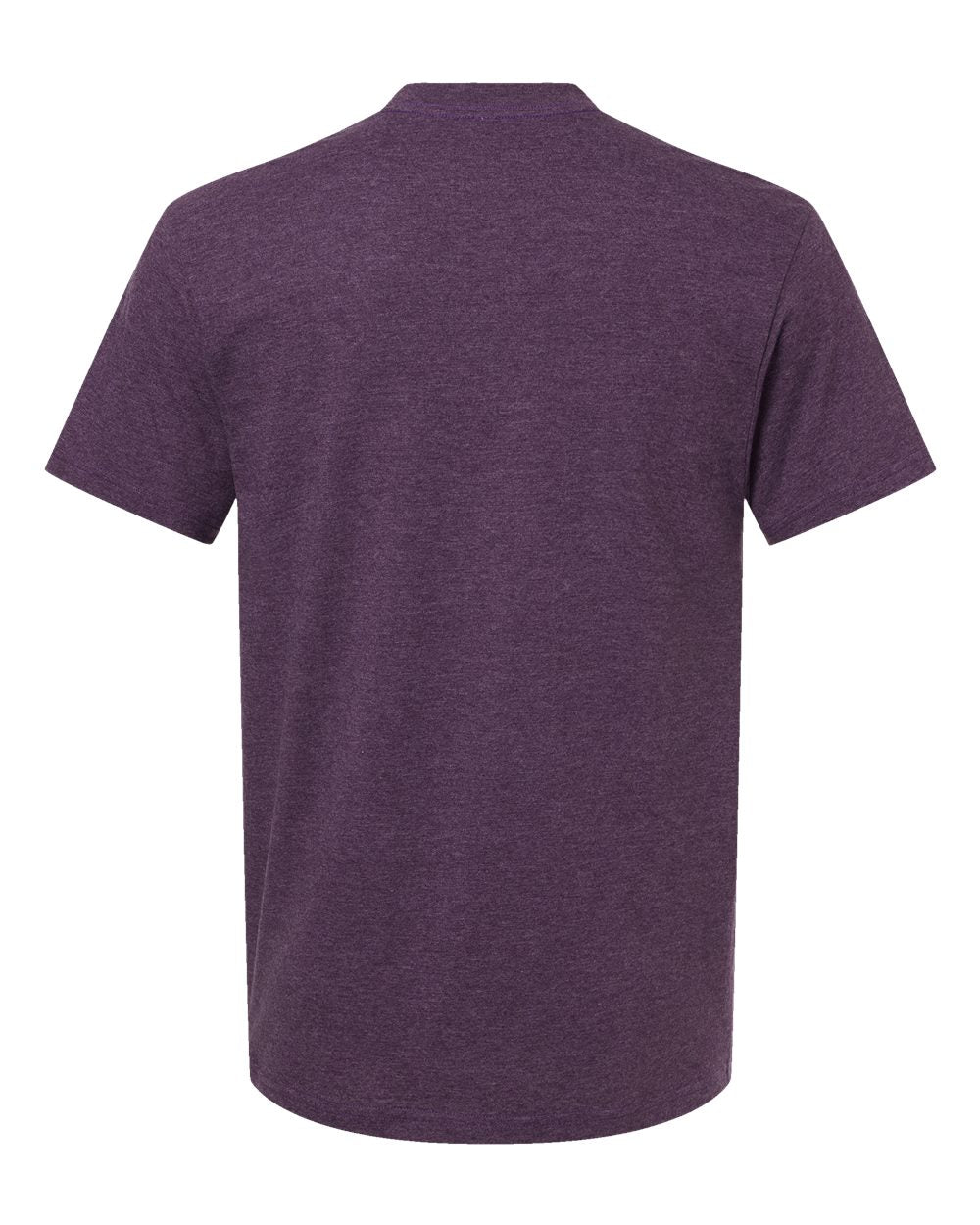 Unisex CVC T-Shirt - Heather Eggplant