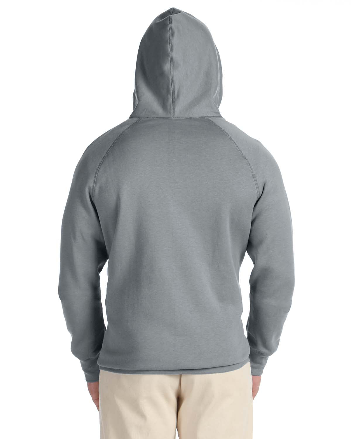 Unisex Nano Full-Zip Hoodie - Vintage Gray