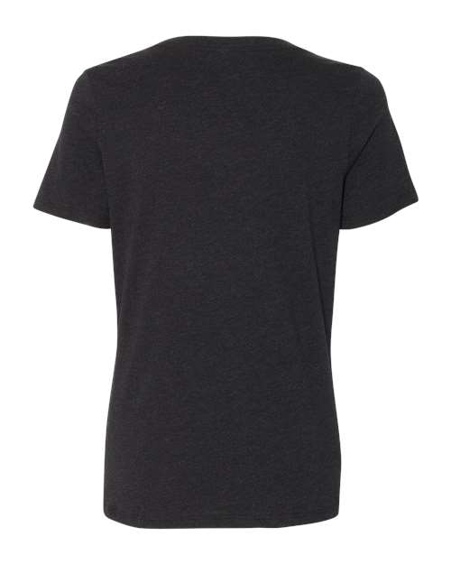 BELLA + CANVAS 6405CVC Black Heather — back