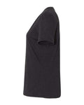BELLA + CANVAS 6405CVC Black Heather — direct side