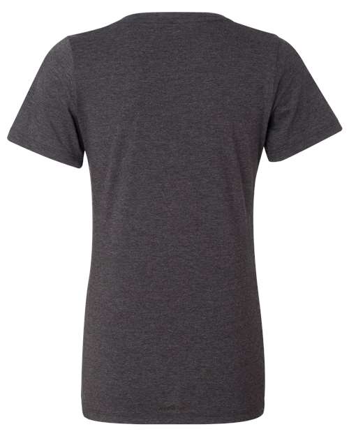 BELLA + CANVAS 6405CVC Dark Grey Heather — back