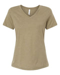 BELLA + CANVAS 6405CVC Heather Olive — front