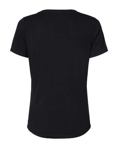 BELLA + CANVAS 6415 Solid Black Triblend — back
