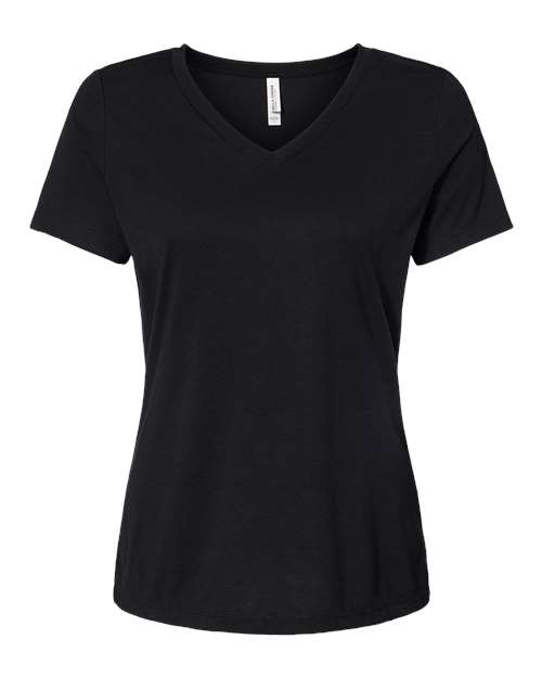 BELLA + CANVAS 6415 Solid Black Triblend — front