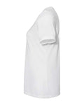 BELLA + CANVAS 6415 Solid White Triblend — direct side