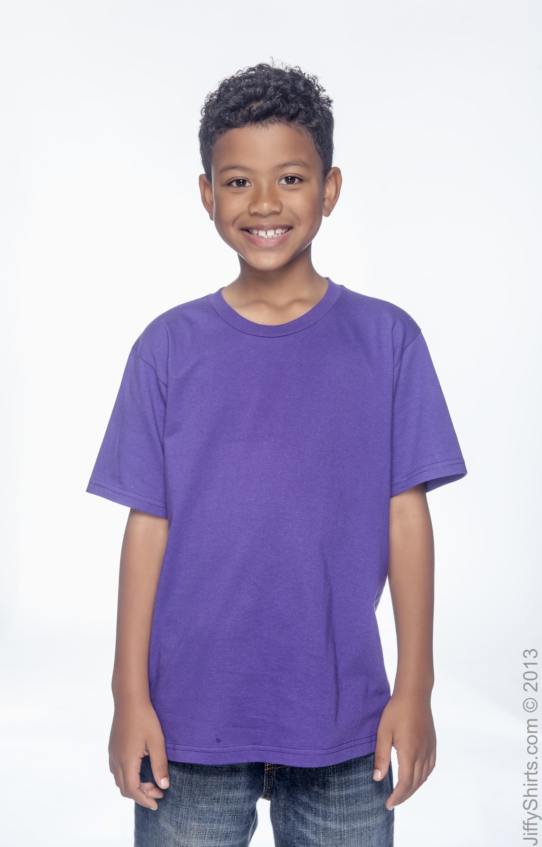 Youth Lightweight T-Shirt - Purple